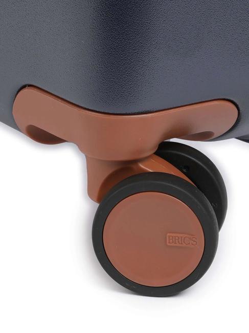 BELLAGIO Handgepäckwagen blau / Leder - Handgepäck