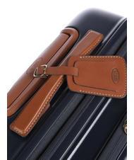 BRIC’S BELLAGIO Erweiterbarer Kabinentrolley mit PC und USB-Anschluss blau / Leder - Handgepäck - 5