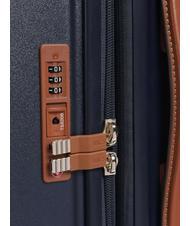 BRIC’S BELLAGIO Großer erweiterbarer Trolley blau / Leder - Harte Trolleys - 5