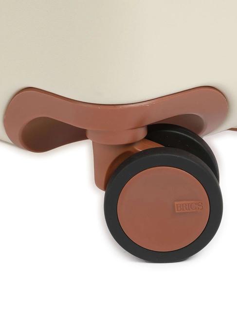 BELLAGIO Großer erweiterbarer Trolley CREME - Harte Trolleys