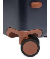 BRIC’S BELLAGIO Mittelgroßer, erweiterbarer Trolley blau / Leder - Harte Trolleys - 7