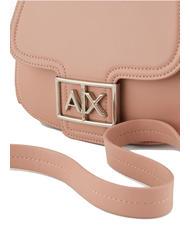ARMANI EXCHANGE A|X BUCKLE Mini-Rundtasche mit Schultergurt Milchpunsch - Damentaschen - 4
