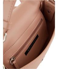 ARMANI EXCHANGE A|X BUCKLE Mini-Rundtasche mit Schultergurt Milchpunsch - Damentaschen - 5