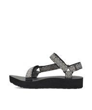TEVA MIDFORM UNIVERSAL Sandale Boho weiß/schwarz - Damenschuhe - 2