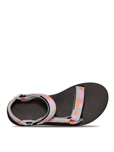 FLATFORM UNIVERSAL Sandale Retro-Formen perlblau - Damenschuhe