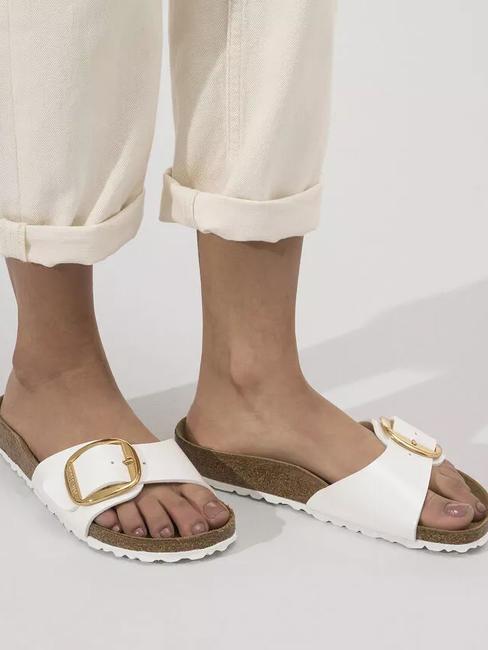 MADRID  Hausschuhe Lackweiß - Damenschuhe