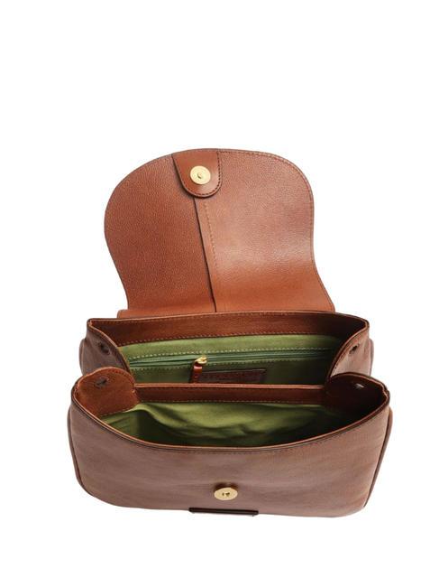 ELISABETTA  Umhängetasche aus Leder BRAUN - Damentaschen