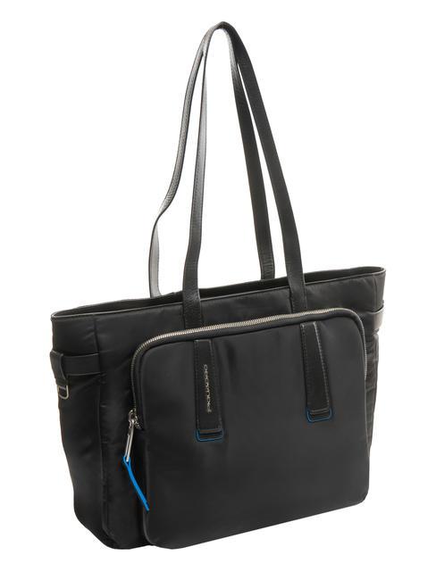 RYAN 14 "PC-Shopper aus recyceltem Stoff Schwarz - Damentaschen