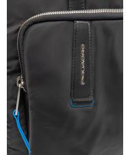 PIQUADRO RYAN 14 "PC-Shopper aus recyceltem Stoff Schwarz - Damentaschen - 3
