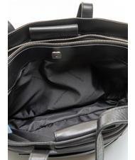 PIQUADRO RYAN 14 "PC-Shopper aus recyceltem Stoff Schwarz - Damentaschen - 5