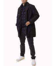 COLMAR FRAMEWORK Lange wattierte Jacke mit Latz f Schwarz - Herrenjacken - 6