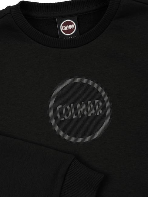 MODISH KIDS Sweatshirt mit Rundhalsausschnitt und Logo-Print Schwarz - Sweatshirts Kinder