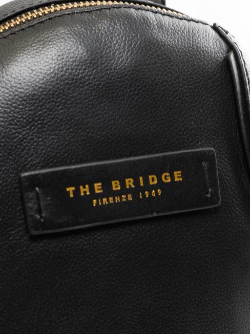 DOMITILLA Lederrucksack Schwarzes Gold - Damentaschen