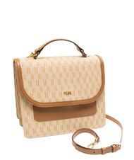 ALVIERO MARTINI PRIMA CLASSE MONOGRAM  Handmappe mit Schultergurt Creme - Damentaschen - 2