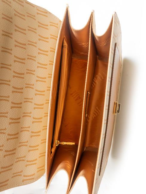 MONOGRAM  Handmappe mit Schultergurt Creme - Damentaschen