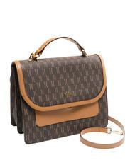 ALVIERO MARTINI PRIMA CLASSE MONOGRAM  Handmappe mit Schultergurt dunkelbraun - Damentaschen - 2