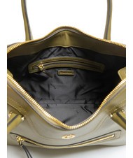POLLINI ZIPPER Handtasche mit Schultergurt Olive - Damentaschen - 5