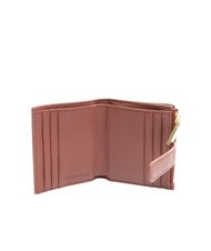 COCCINELLE METALLIC SOFT Mini-Geldb&ouml;rse aus Leder Brandy - Brieftaschen Damen - 2