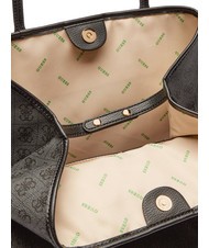 GUESS ECO VICTTORIA Umhängetasche Kohle - Damentaschen - 4