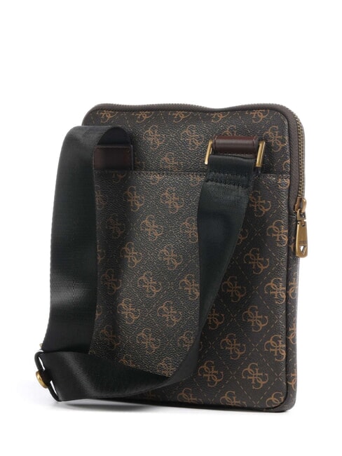 VEZZOLA Smart Flache Tasche braun/ocker - Umhängetaschen Herren