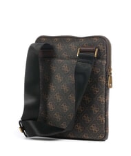 GUESS VEZZOLA Smart Flache Tasche braun/ocker - Umhängetaschen Herren - 2