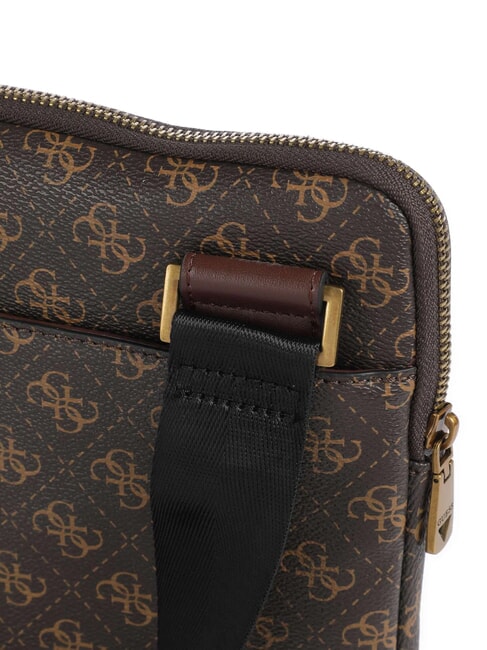 VEZZOLA Smart Flache Tasche braun/ocker - Umhängetaschen Herren