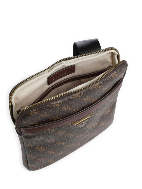 VEZZOLA Smart Flache Tasche braun/ocker - Umhängetaschen Herren