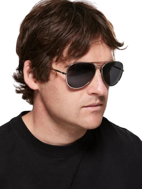 HENDERSON SHADES II Sonnenbrille Silber - Herrenbrillen