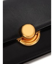 FURLA SFERA Umhängetasche, Umhängetasche aus Leder Schwarz - Damentaschen - 4