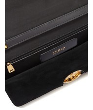 FURLA SFERA Umhängetasche, Umhängetasche aus Leder Schwarz - Damentaschen - 5