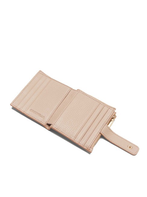 METALLIC SOFT Mini-Geldb&ouml;rse aus Leder Rosetten - Brieftaschen Damen