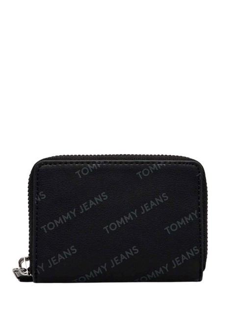TOMMY JEANS ESS MUST  Portemonnaie mit umlaufendem Reißverschluss ganz schwarz - Brieftaschen Damen