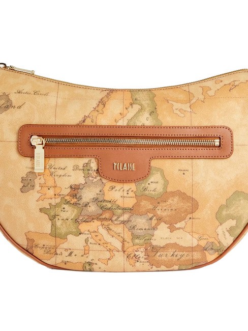 GEO CLASSIC Halbmondförmige Umhängetasche NATÜRLICH - Damentaschen