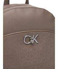 CALVIN KLEIN RE-LOCK  Damenrucksack Cinder-Monogramm pu - Damentaschen - 3