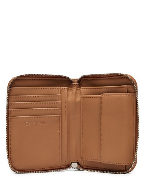 EMBOSSED CALVIN  Portemonnaie mit umlaufendem Reißverschluss Löwe - Brieftaschen Damen