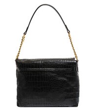 LOVE MOSCHINO CROCO Umhängetasche Schwarz - Damentaschen - 3