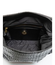 LOVE MOSCHINO CROCO Umhängetasche Schwarz - Damentaschen - 5