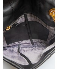 TOSCA BLU CHAMONIX  Umhängetasche aus Leder Schwarz - Damentaschen - 5