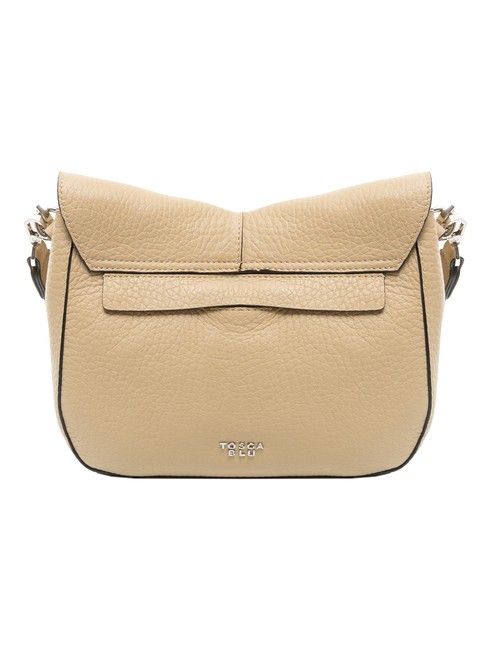 SIERRA Ledertasche mit Schultergurt BEIGE - Damentaschen