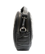 TOSCA BLU QUEBEC Mini-Umhängetasche aus Leder Schwarz - Damentaschen - 5