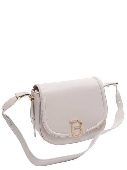 VERBIER Umhängetasche aus Leder mit Klappe EIS - Damentaschen