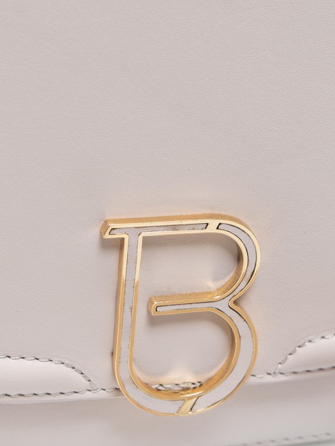 VERBIER Umhängetasche aus Leder mit Klappe EIS - Damentaschen