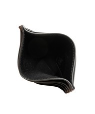 JOHN RICHMOND EMBOSSED LOGO Flaches Kartenetui aus Leder Schwarz - Brieftaschen Herren - 3