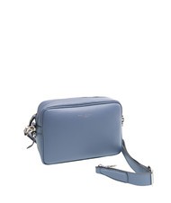 GIANNI CHIARINI LOGO PRINT Schlafzimmertasche aus gehämmertem Leder - Damentaschen