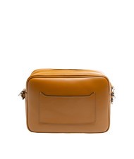 GIANNI CHIARINI LOGO PRINT Schlafzimmertasche aus glattem Leder bräunen - Damentaschen - 4