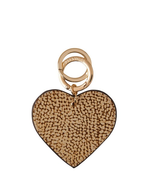 HEART Herz-Schlüsselanhänger op / natu - Schlüsselanhänger und Schlüsseletuis