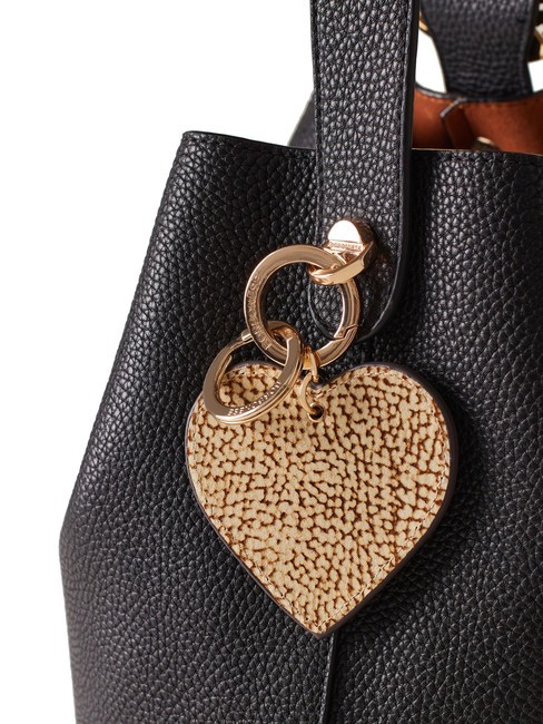 HEART Herz-Schlüsselanhänger op / natu - Schlüsselanhänger und Schlüsseletuis