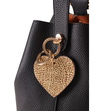 BORBONESE HEART Herz-Schlüsselanhänger op / natu - Schlüsselanhänger und Schlüsseletuis - 3