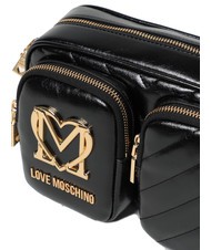 LOVE MOSCHINO CITY POCKETS Gesteppte Umhängetasche Schwarz - Damentaschen - 3