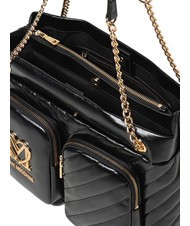 LOVE MOSCHINO CITY POCKETS Gesteppte Einkaufstasche Schwarz - Damentaschen - 3